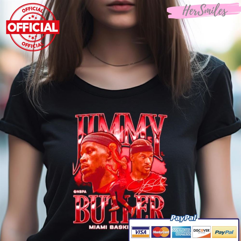 Jimmy Butler Miami Vintage Basketball Signatures Shirt Jimmy Butler Miami Vintage Basketball Signatures Shirt