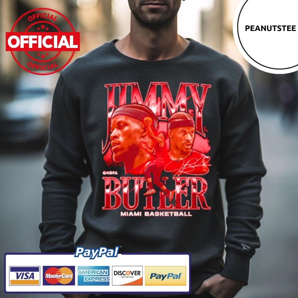 Jimmy Butler Miami Vintage Basketball Signatures Shirt