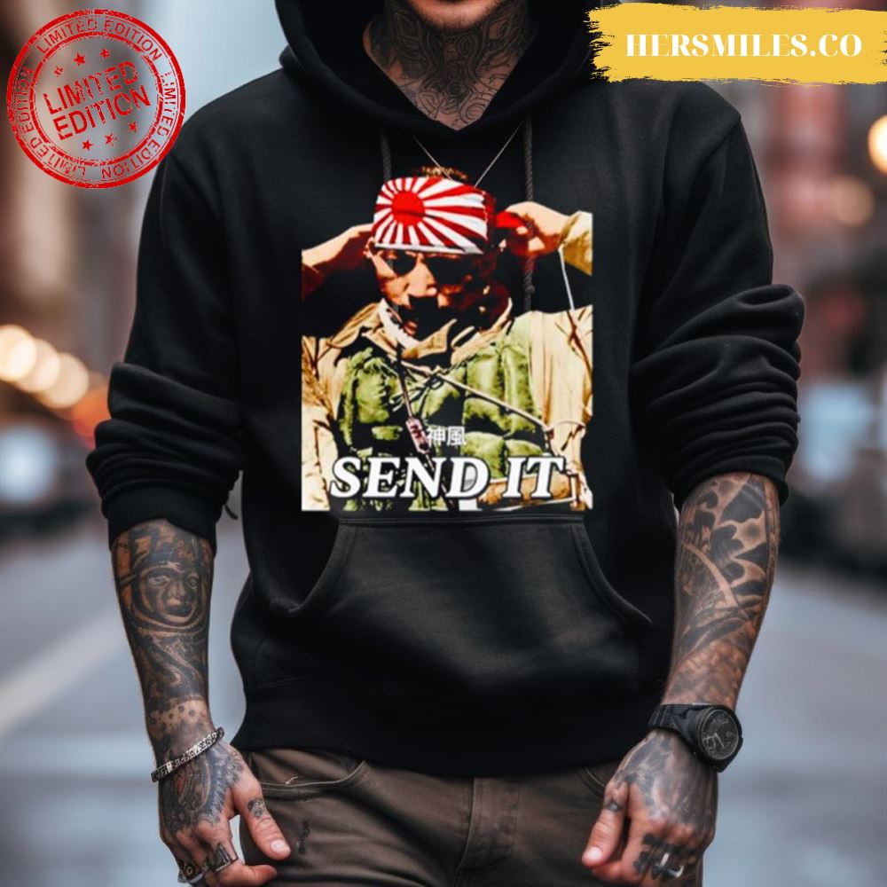 Kamikaze Pilot Send It Shirt Kamikaze Pilot Send It Shirt