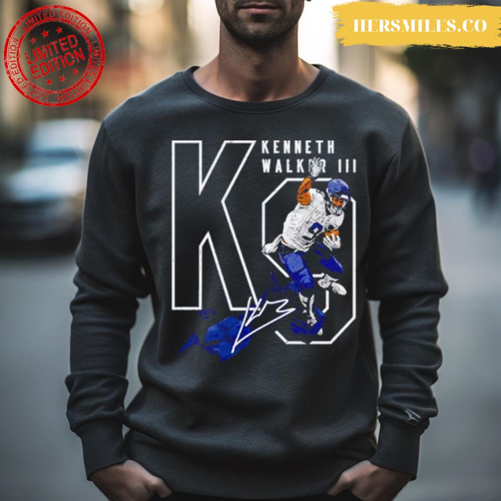 Kenneth Walker Iii Seattle Hurdl Seattle Football Shirt