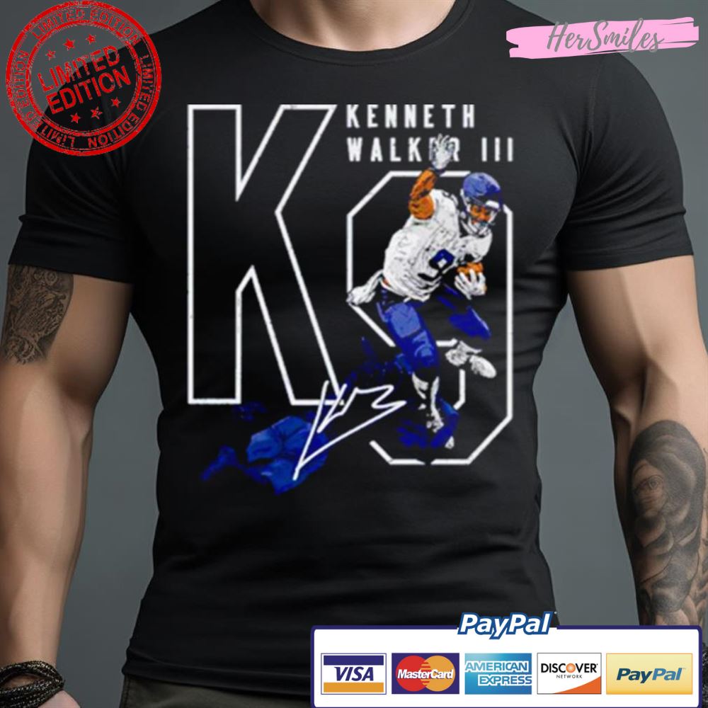 Kenneth Walker Iii Seattle Hurdl Seattle Football Shirt