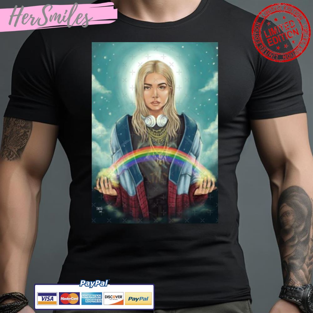 Lesbian Jesus Meme Rainbow Hayley Kiyoko Shirt