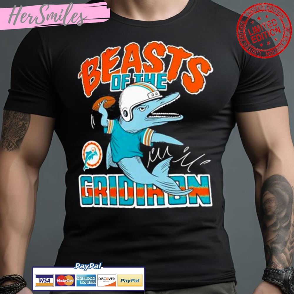 Miami Dolphins Nfl Christmas Logo 2023 Shirt - Hersmiles