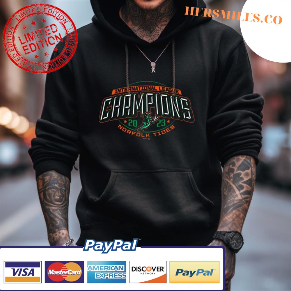 Norfolk Tides International League Championship 2023 Shirt Norfolk Tides International League Championship 2023 Shirt