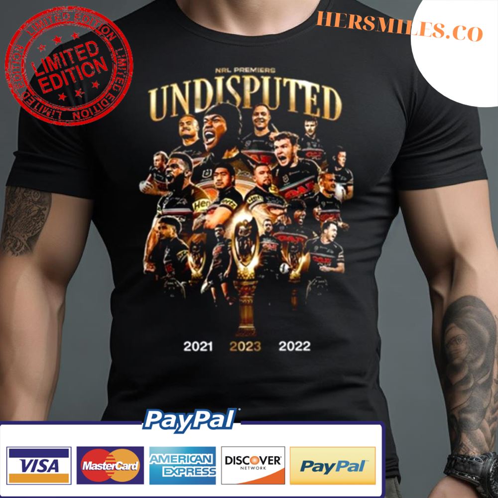 Penrith Panthers 2023 Nrl Premiers Undisputed Shirt