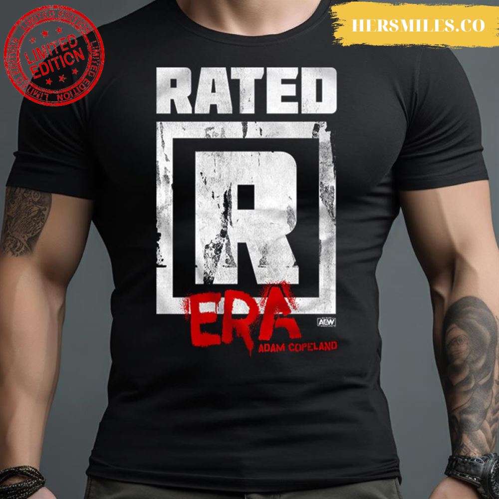 Rated R Era Adam Copeland Aew Fan Gifts Shirt