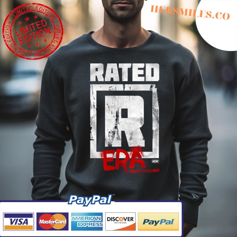 Rated R Era Adam Copeland Aew Fan Gifts Shirt
