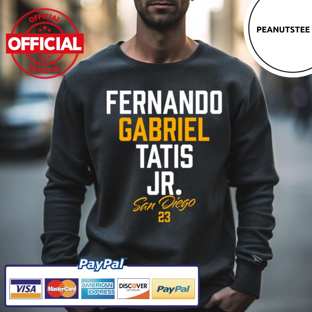 San Diego Padres Fernando Gabriel Tatis Jr. Shirt - Peanutstee