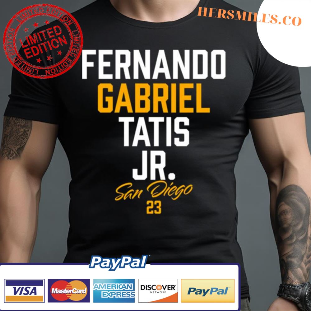 Fernando Gabriel Tatis Jr San Diego Padres Shirt, hoodie, sweater