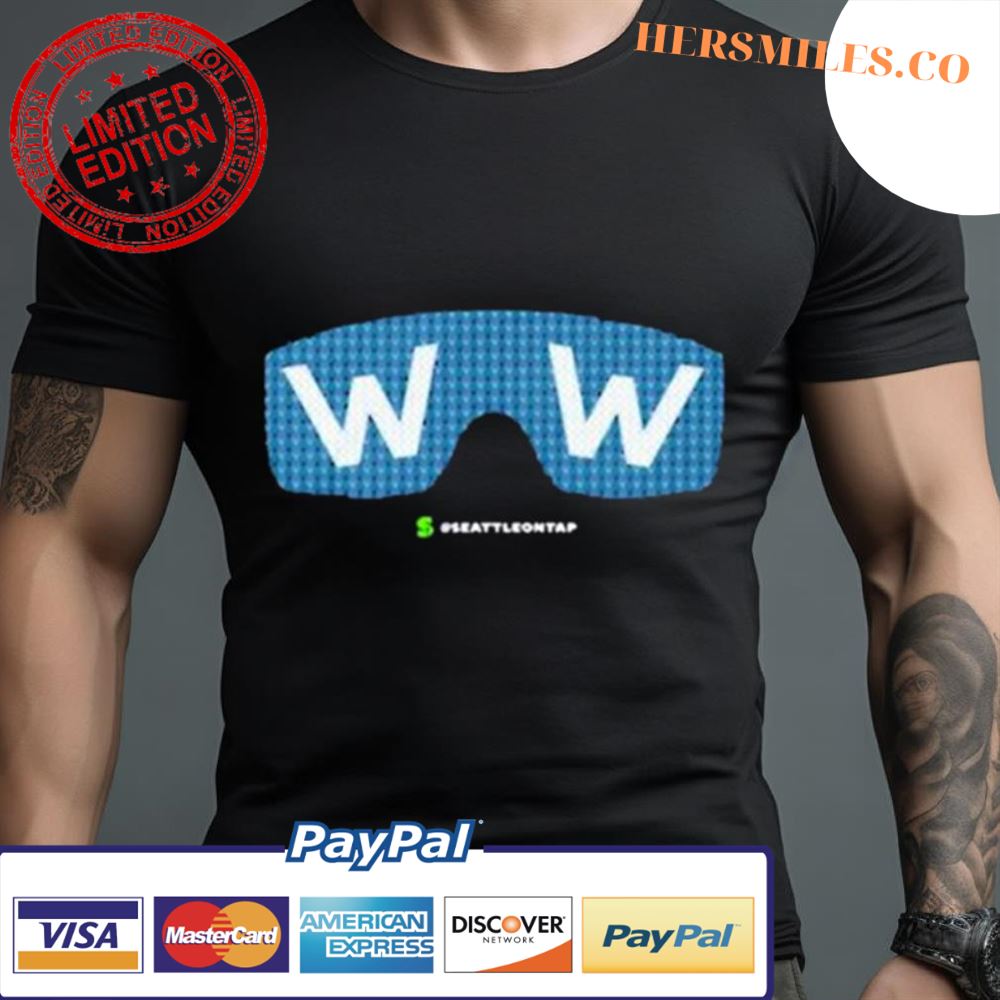 Seahawks W W Winning Glasses Tee Shirt