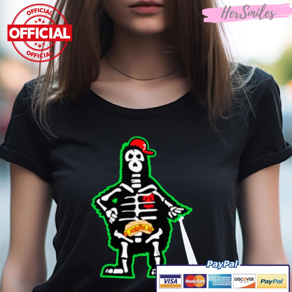 Skeleton Philly Phan To The Bone Shirt Skeleton Philly Phan To The Bone Shirt