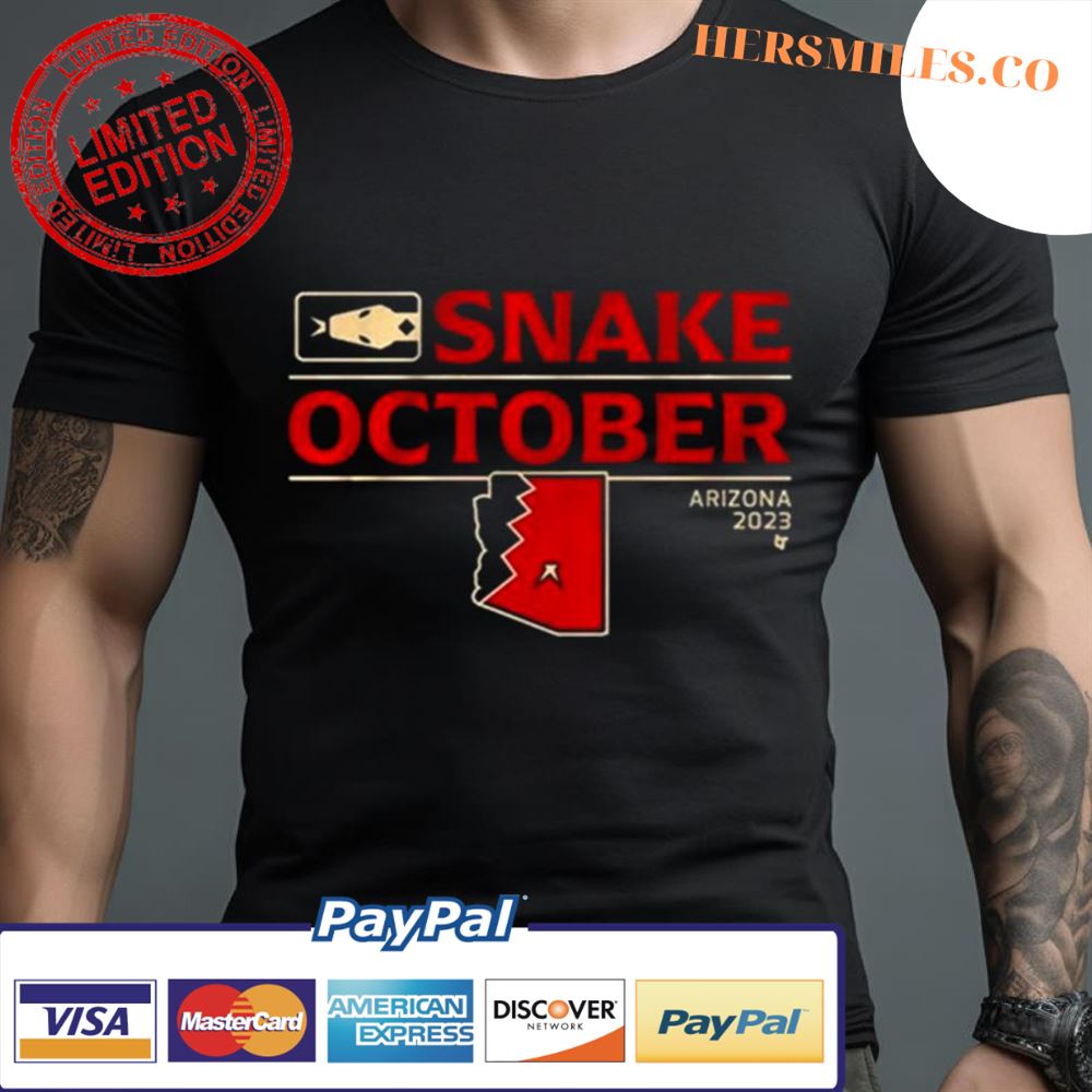 Arizona Diamondbacks Take October 2023 Postseason Shirt - Peanutstee