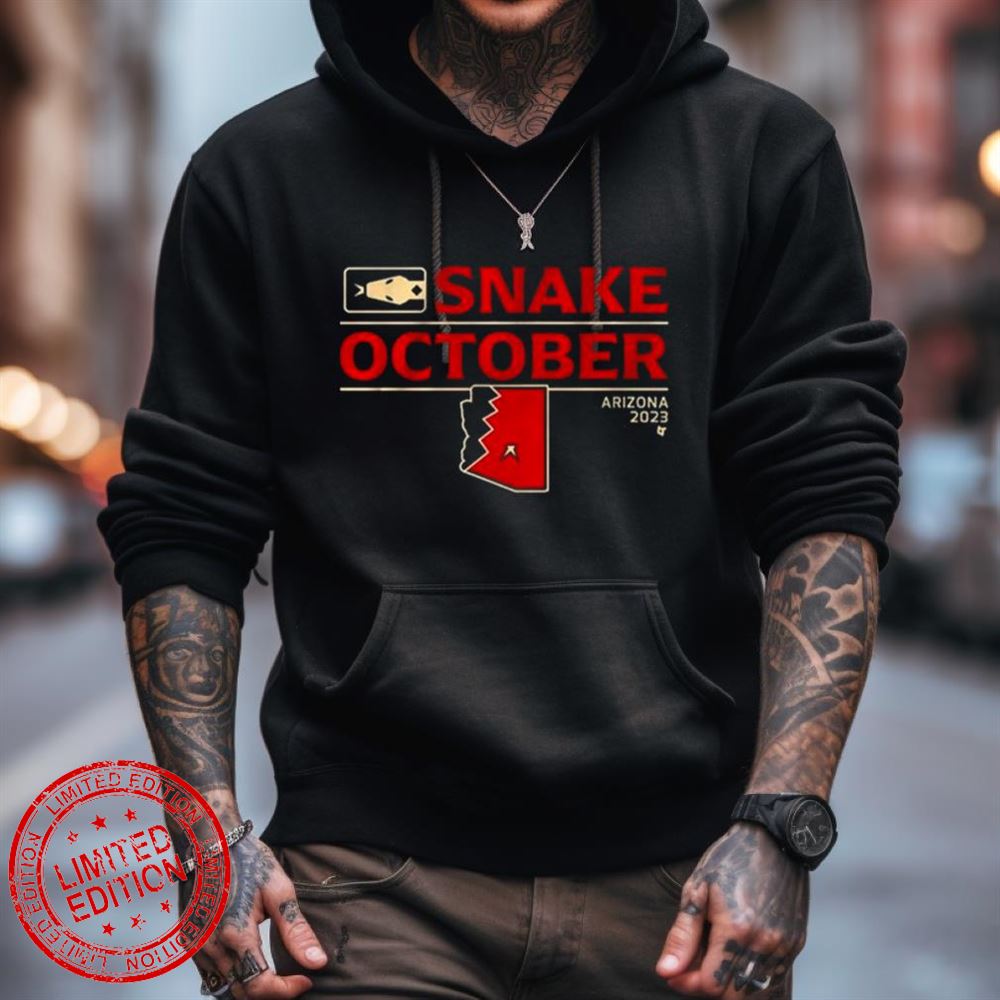 Snake October Arizona Diamondbacks 2023 Shirt Snake October Arizona Diamondbacks 2023 Shirt