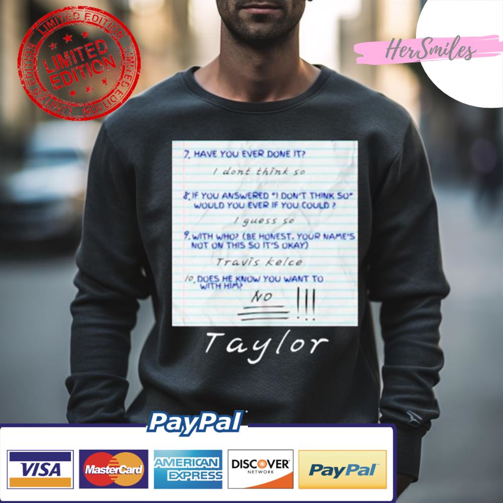 Taylorand Travis Go Taylors Boyfriend Football Party Shirt