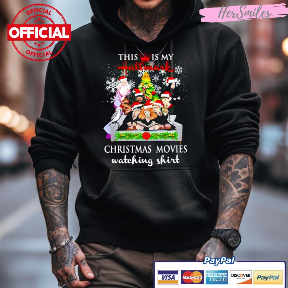 This Is My Hallmark Christmas Movies Watching Shirt Harry Potter Movies Shirt This Is My Hallmark Christmas Movies Watching Shirt Harry Potter Movies Shirt