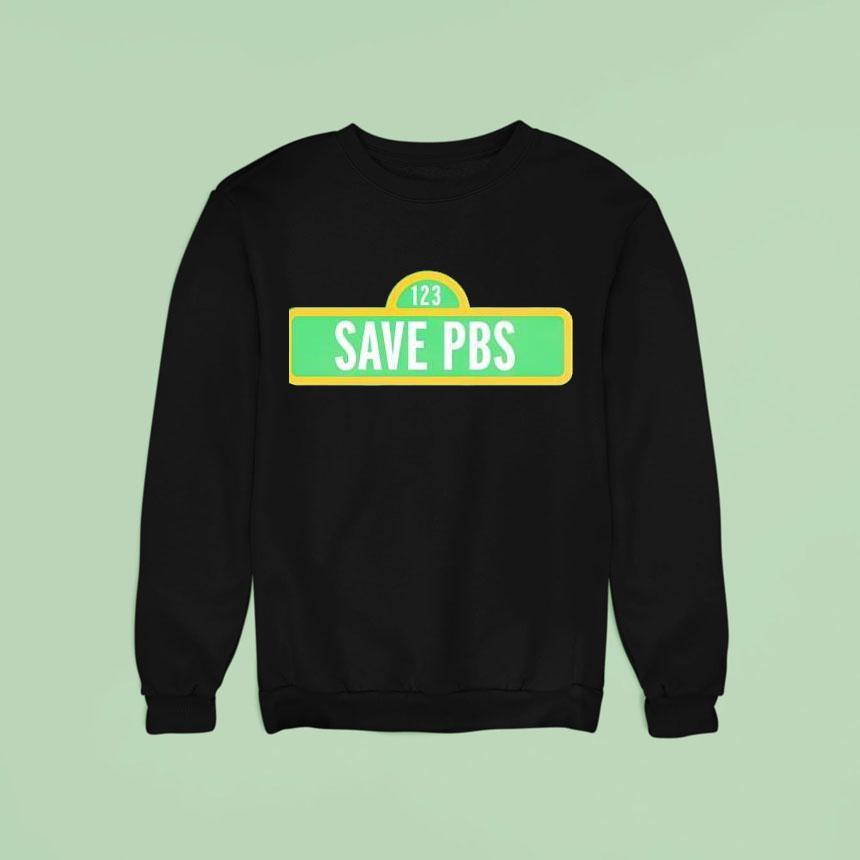 123 Save Pbs Shirt 123 Save Pbs Shirt