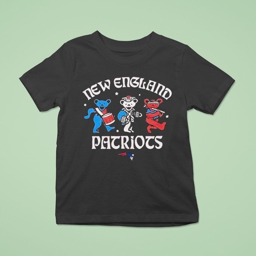 +grateful Dead X New England Patriots Nfl Shirt