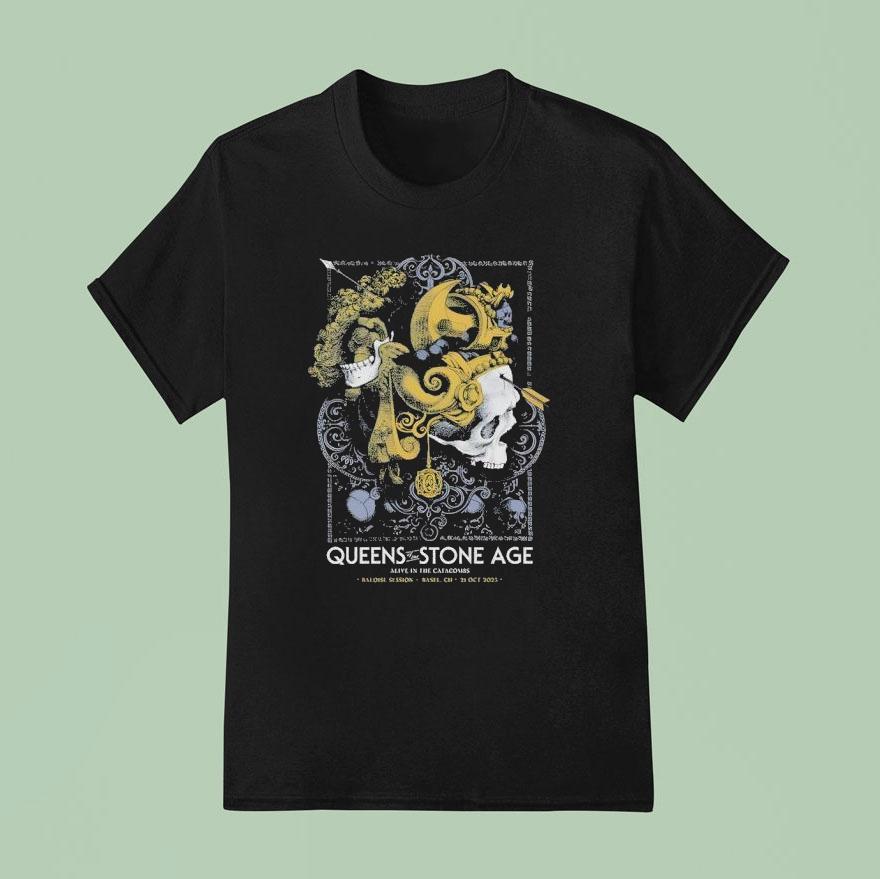10-21-2025 Basel Switzerland Queens Of The Stone Age Shirt