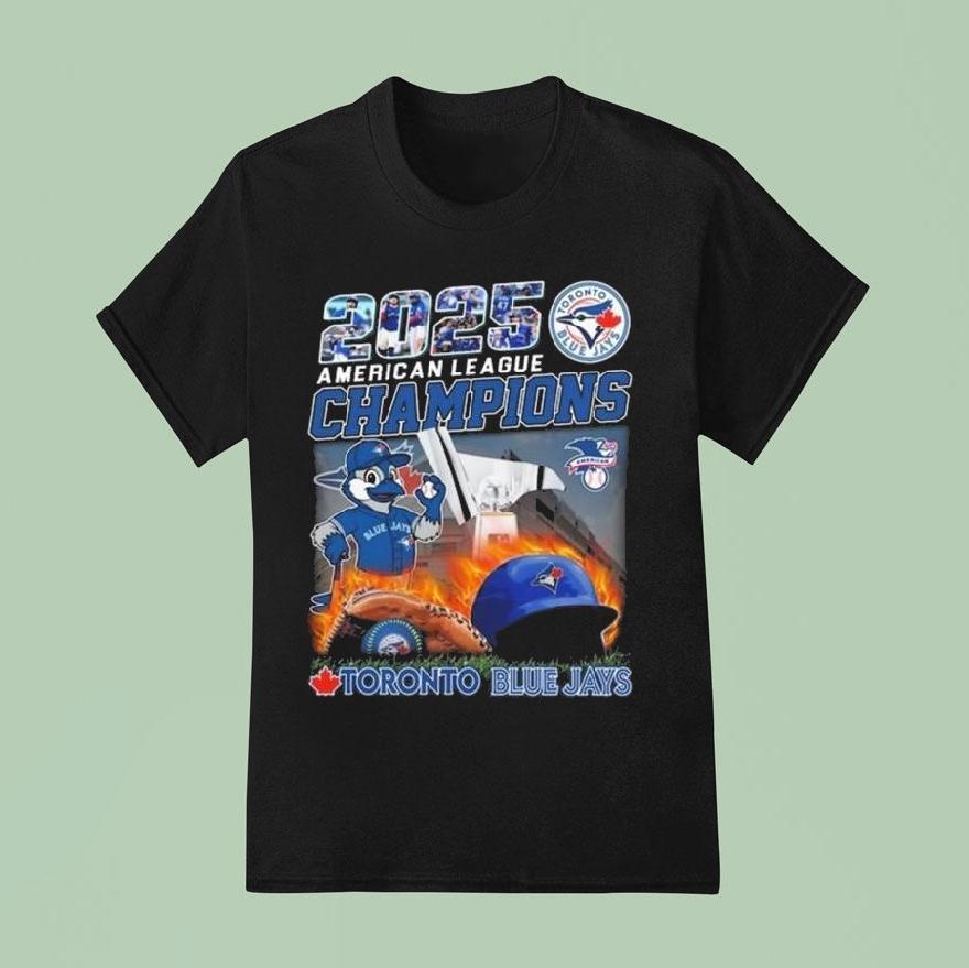 2025 American League Champions Mascot Toronto Blue Jays Shirt