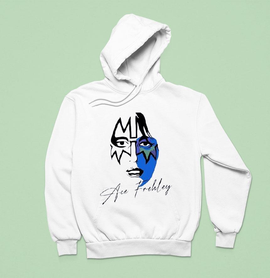 Ace Frehley Face Graphic Shirt Ace Frehley Face Graphic Shirt
