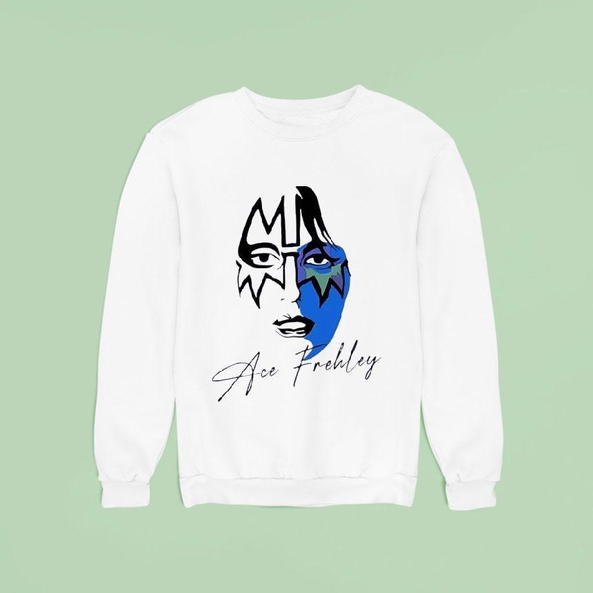 Ace Frehley Face Graphic Shirt Ace Frehley Face Graphic Shirt