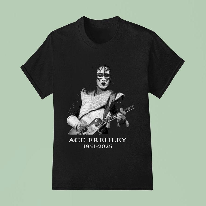 Ace Frehley Tribute 1951 2025 Shirt