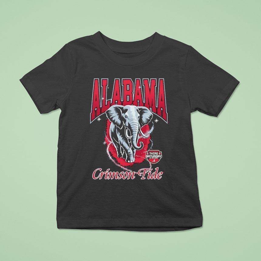 Alabama Crimson Tide Third Saturday In October 2025 Shirt