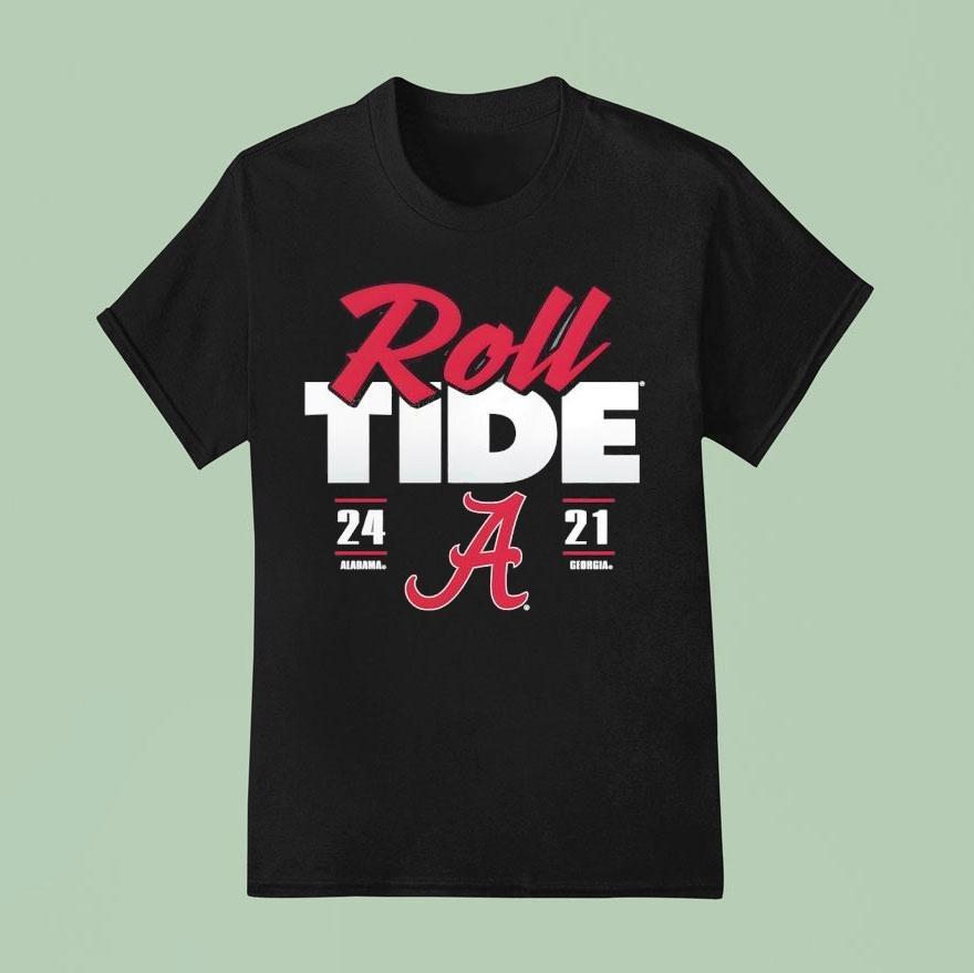 Alabama Crimson Tide Vs Georgia Bulldogs 2025 Football Shirt