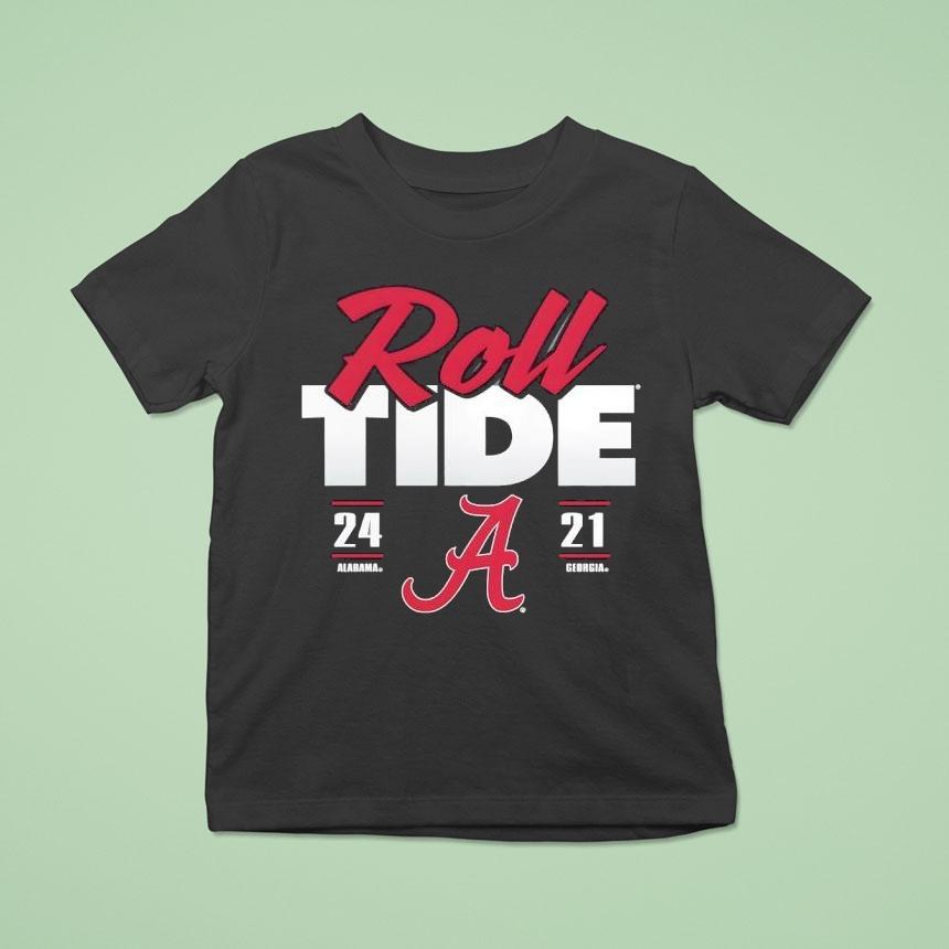 Alabama Crimson Tide Vs Georgia Bulldogs 2025 Football Shirt