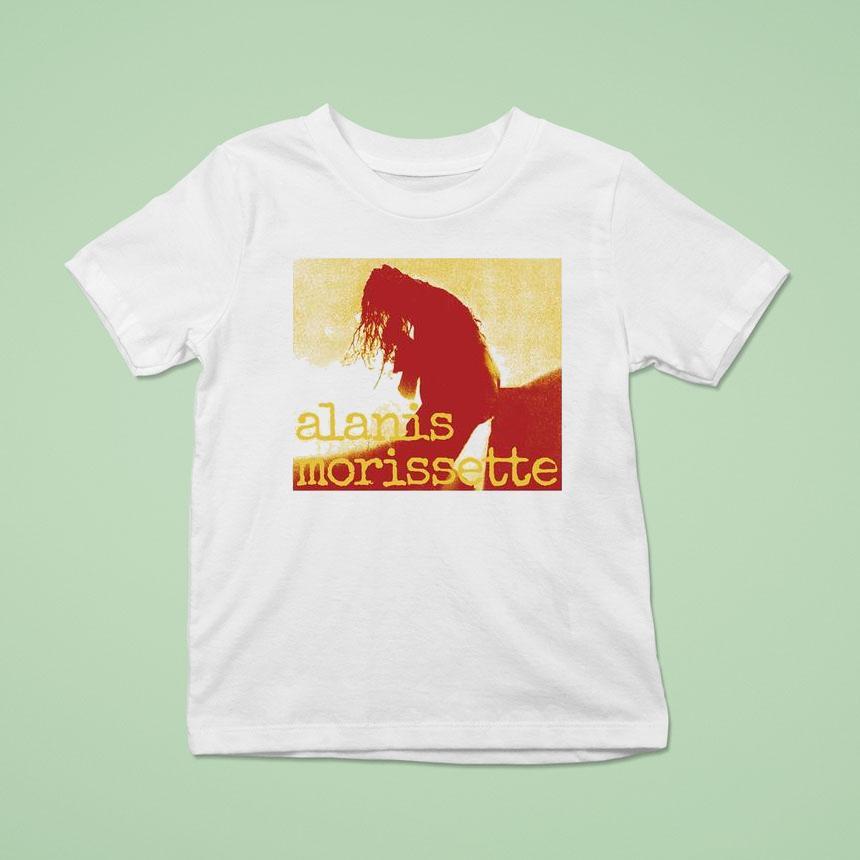 Alanis Morissette Yellow Silhouette Shirt