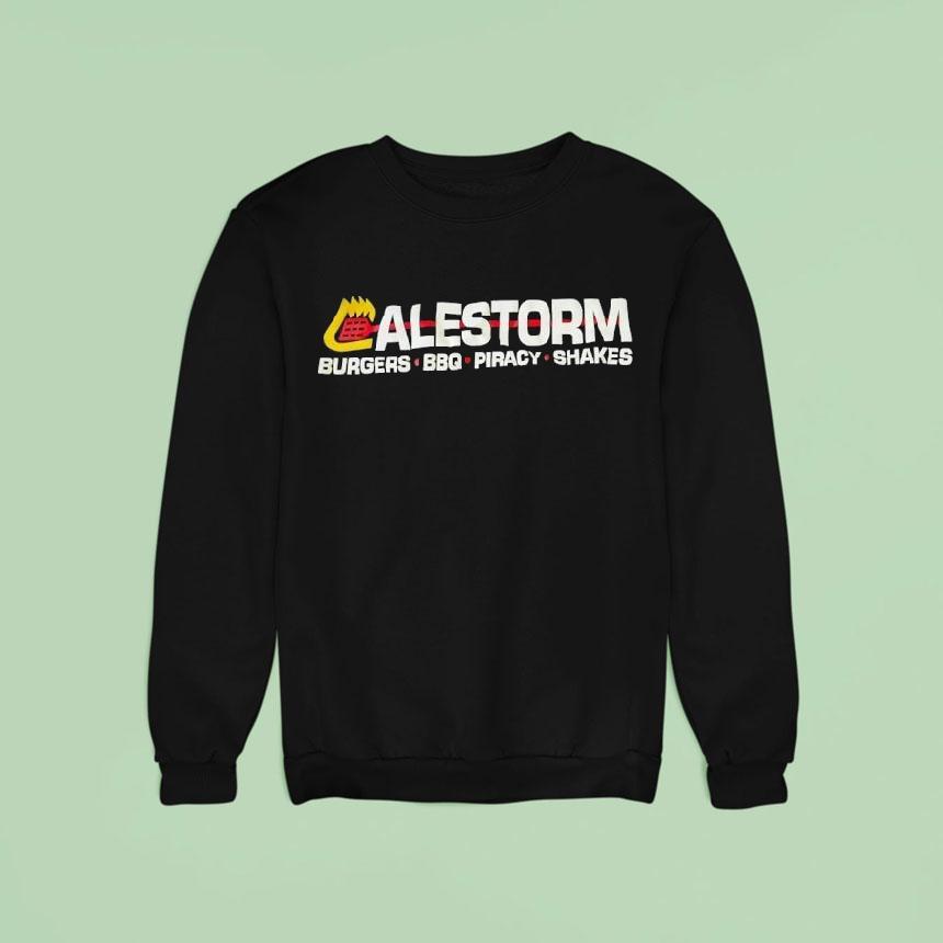 Alestorm Burgers Bbq Piracy Shakes Shirt Alestorm Burgers Bbq Piracy Shakes Shirt