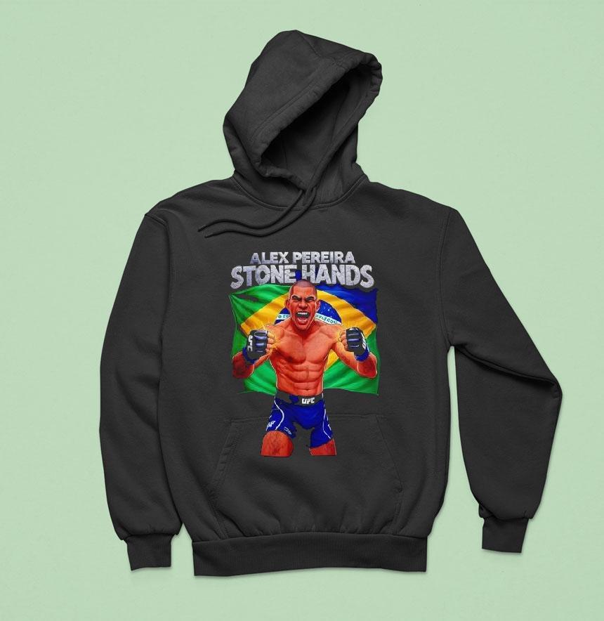 Alex Pereira Brazilian Fighter Shirt Alex Pereira Brazilian Fighter Shirt