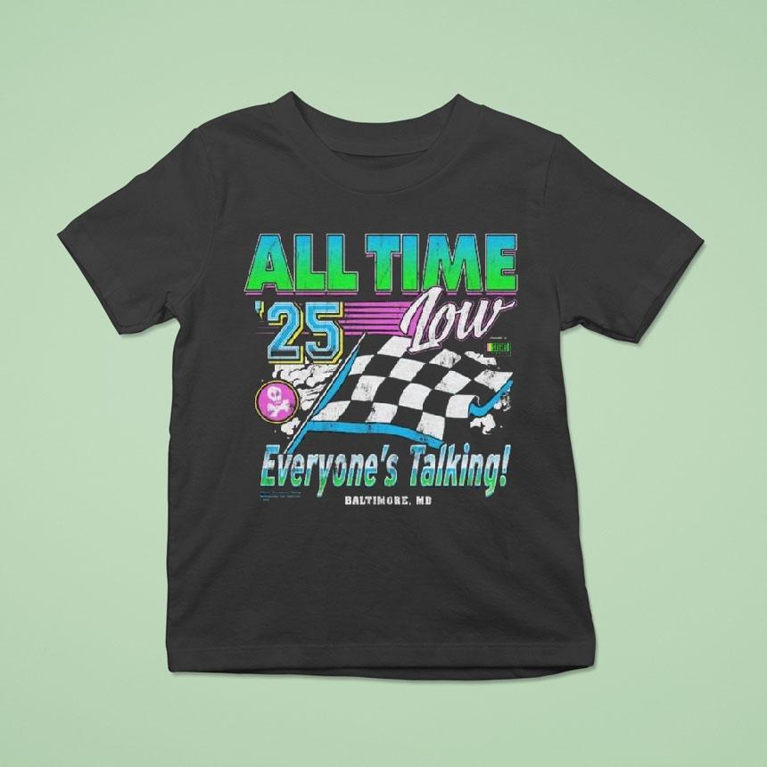 All Time Low ’25 Everyone’s Talking Racing Shirt