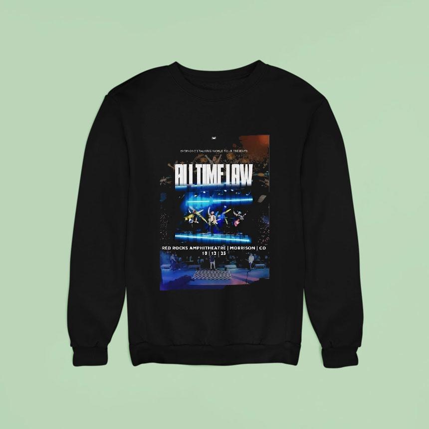 All Time Low Red Rocks Amphitheatre Show On October 12 2025 Shirt All Time Low Red Rocks Amphitheatre Show On October 12 2025 Shirt