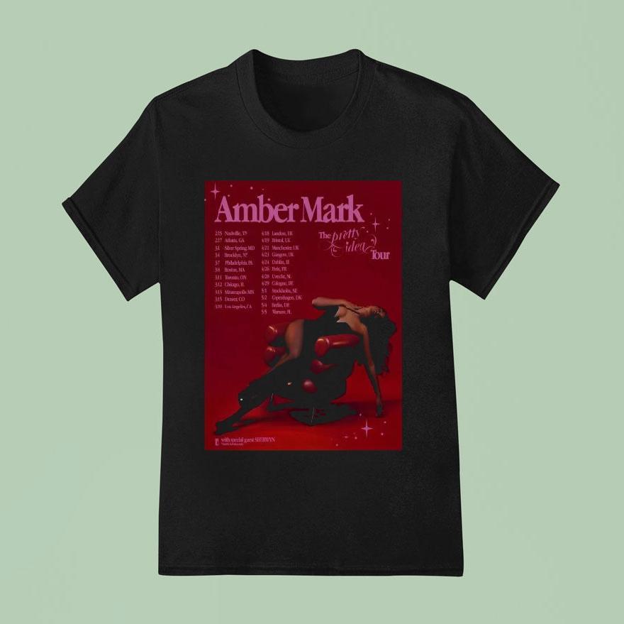 Amber Mark The Pretty Idea Tour 2026 Dates Shirt