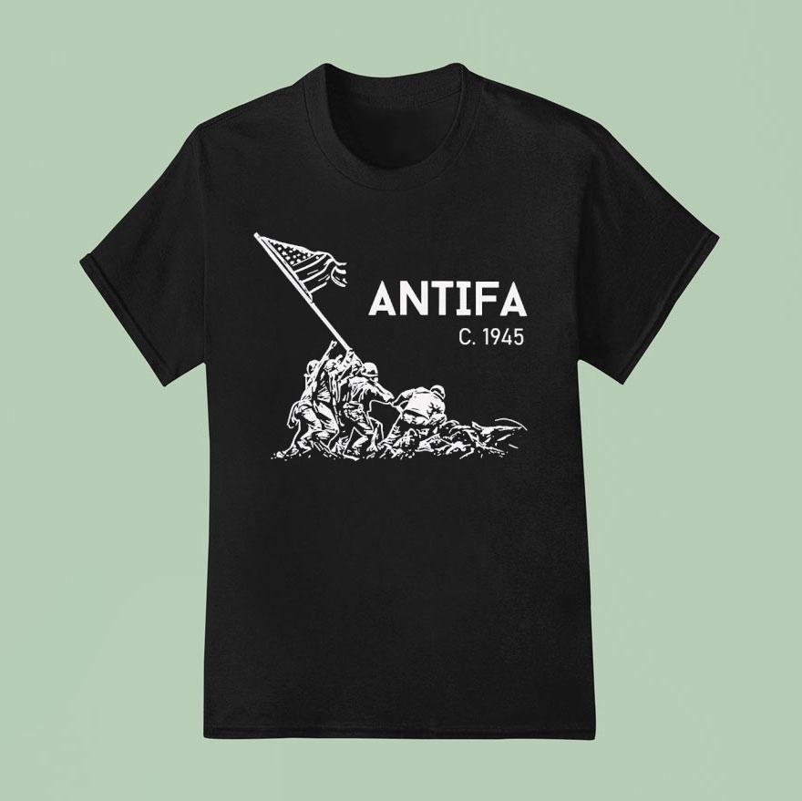 America Veteran Antifa C 1945 Shirt