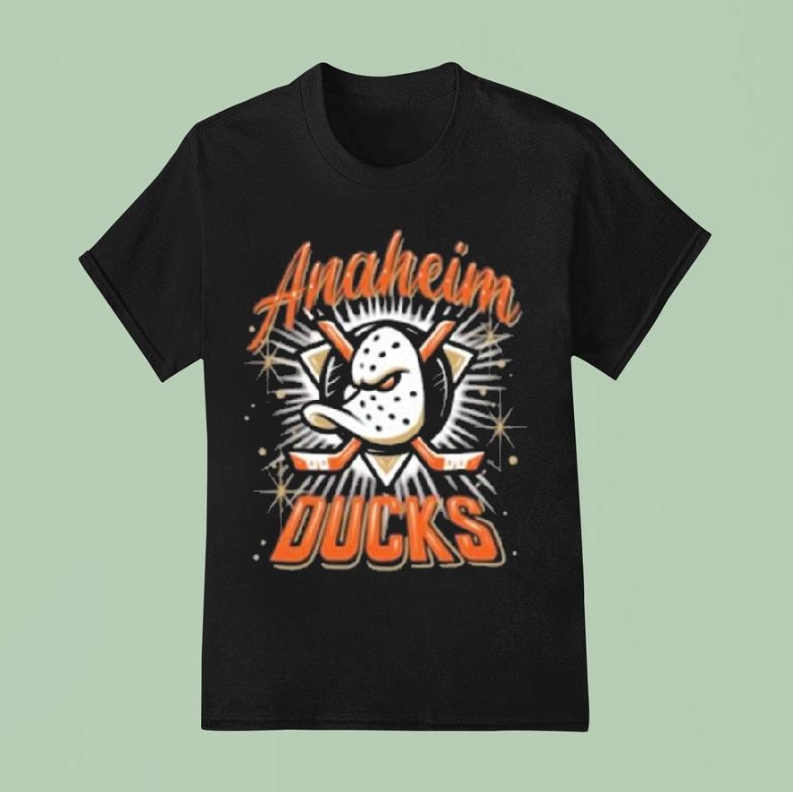 Anaheim Ducks Spray On 2025 Shirt
