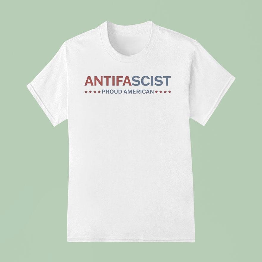 Antifascist Proud American Shirt