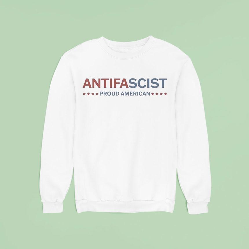 Antifascist Proud American Shirt Antifascist Proud American Shirt
