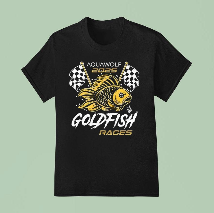 Aquawolf 2025 Goldfish Races Shirt