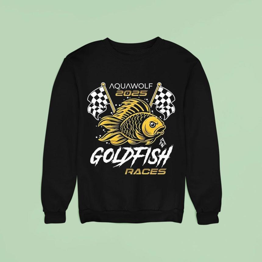 Aquawolf 2025 Goldfish Races Shirt Aquawolf 2025 Goldfish Races Shirt