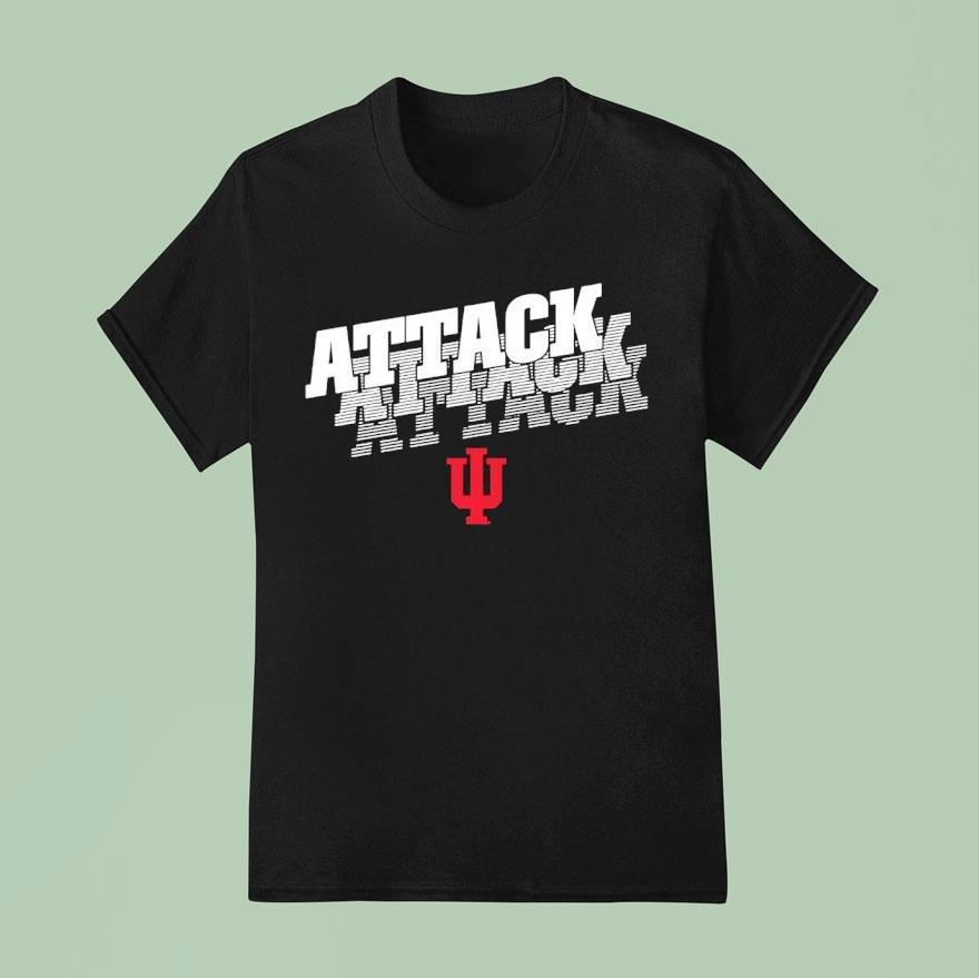 Attack Attack Attack Indiana Hoosiers Football Shirt