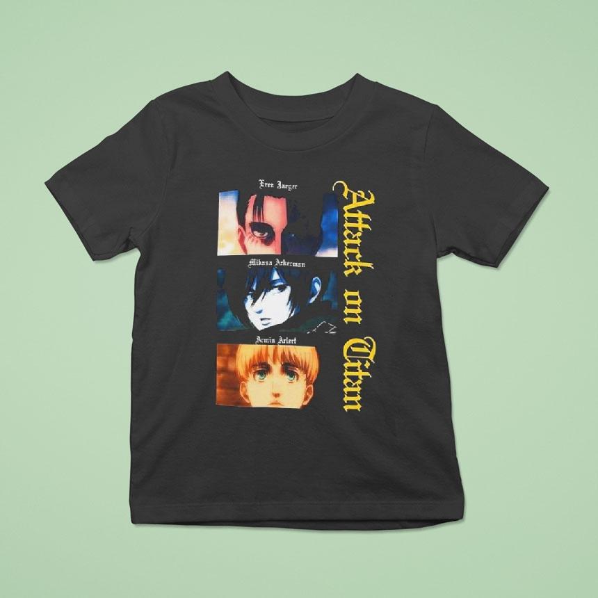Attack On Titan Trio Eyes Shirt