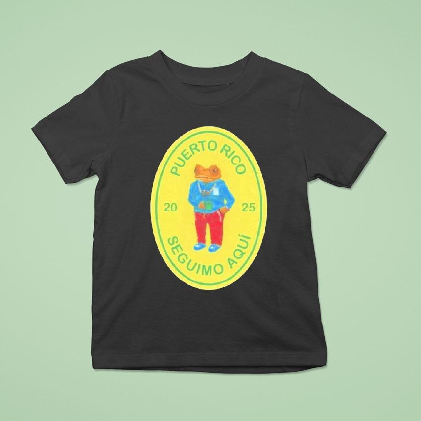 Bad Bunny Deb Tirar Ms Fotos Concho 2025 Frog Shirt