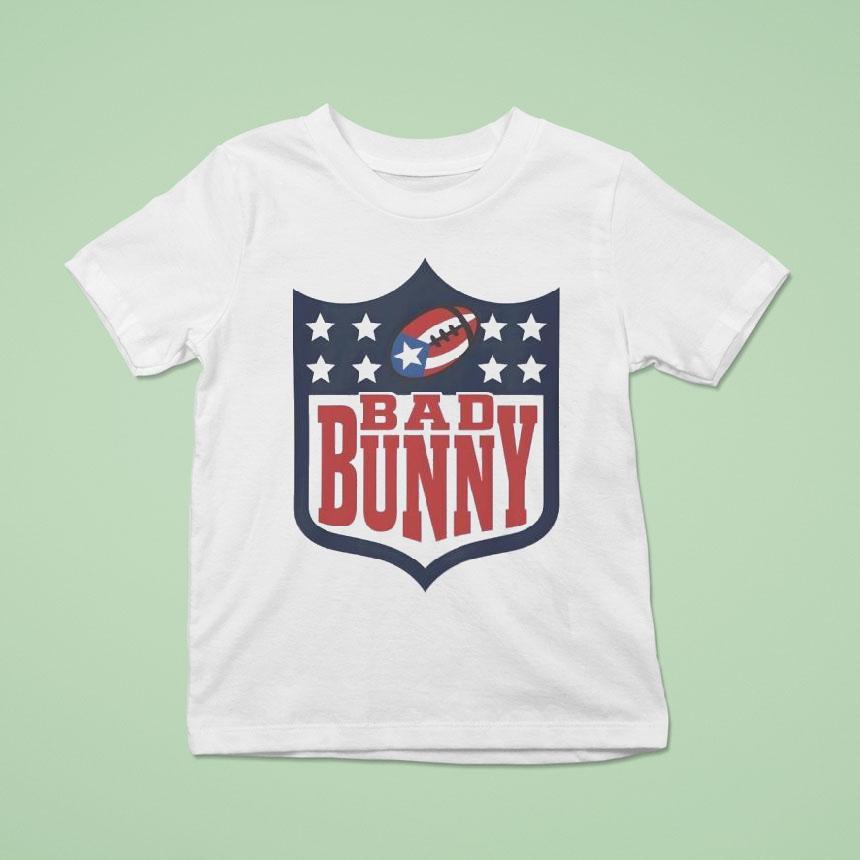 Bad Bunny Super Bowl 2026 Halftime Show Football Shirt