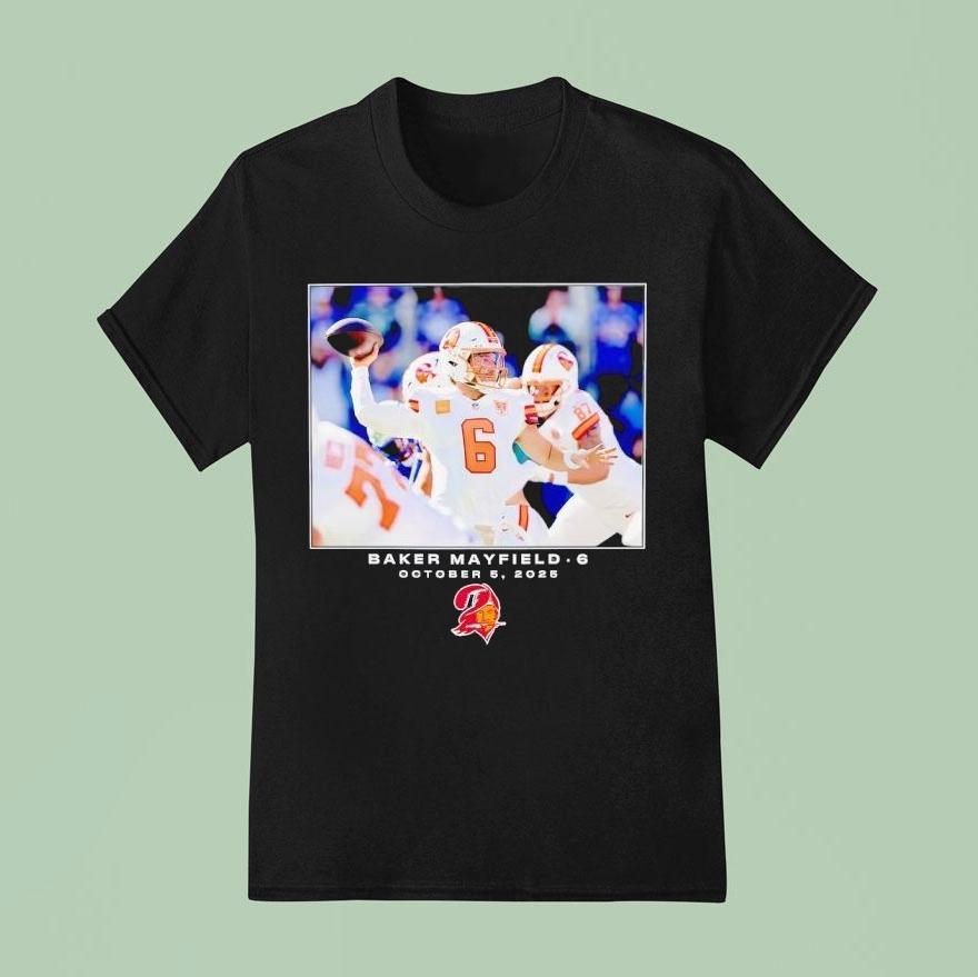 Baker Mayfield Tampa Bay Buccaneers Nfl Flash Features Week 5 Shirt