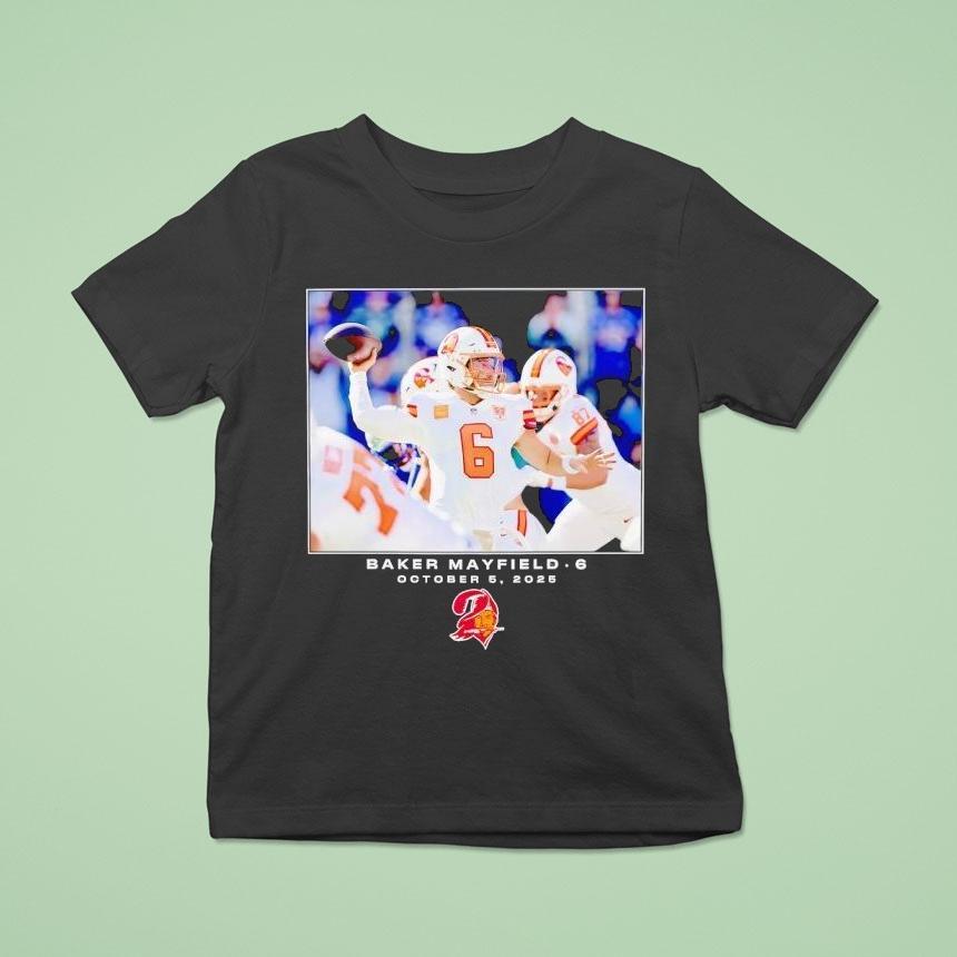 Baker Mayfield Tampa Bay Buccaneers Nfl Flash Features Week 5 Shirt