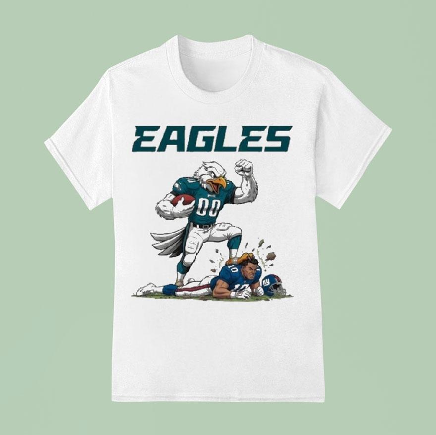 Battle Mascots Eagles Beat New York Giants Shirt