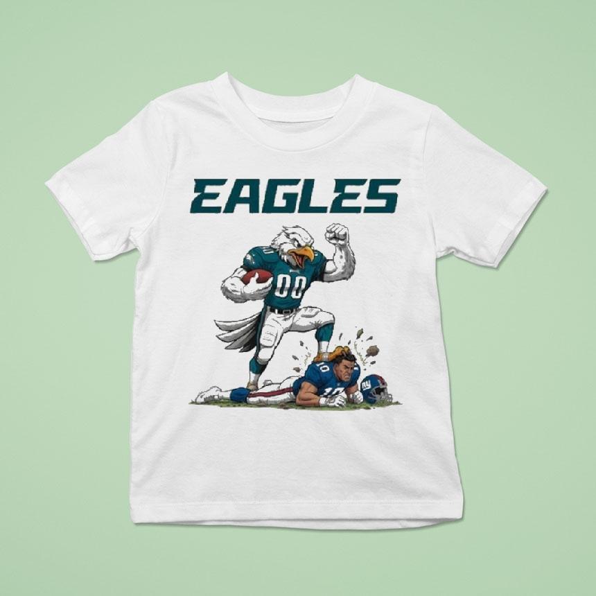 Battle Mascots Eagles Beat New York Giants Shirt