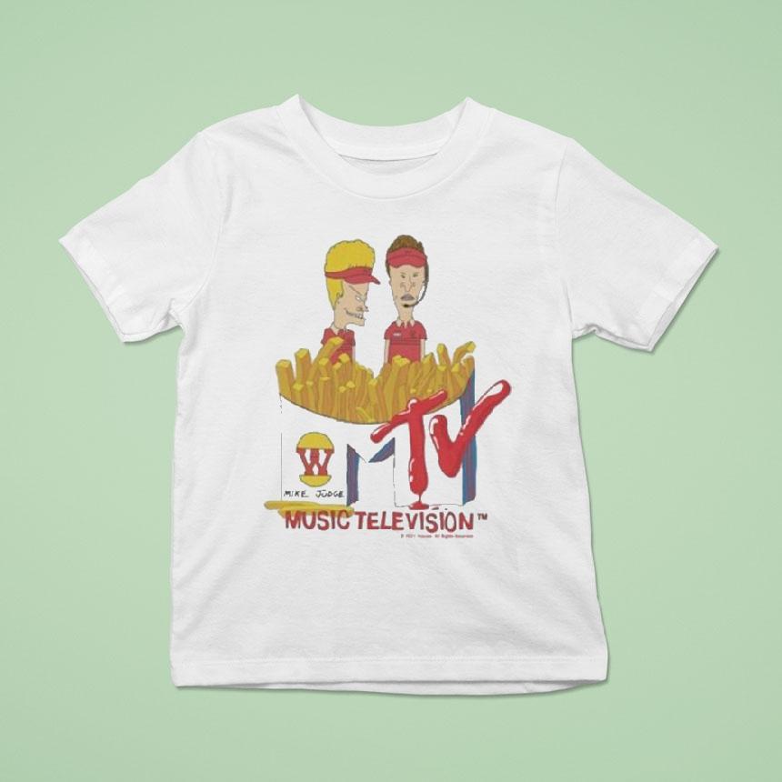 Beavis And Butt-head Mike Judge Music Television Burger World Shirt